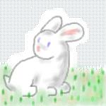 Bunny - oekaki, 6/28/02 