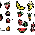 Fruits and Vegetables - Scan/ Painter Essentials, 7/28/19