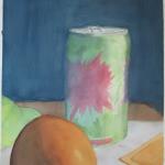 Still Life - Watercolors/ Camera, 3/6/97 Grade: B Monochromatic: B+ 