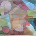 Abstract - Watercolors/ Camera, 2/11/97 Grades: B+