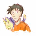 Yamcha and Puar from Dragonball
