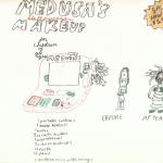 Medusa ad project - Markers/ink, 1985-1986