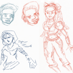 Zafina from Tekken 8, Kimberly from Street Fighter 6, and Saint Cola