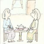 Miss Marple and friend from the Mirror Crack'd